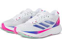 (取寄) アディダス スニーカー キッズ ガールズ アディゼロ Sl (ビッグ キッズ) 大きいサイズ adidas Kids girls 大きいサイズ adidas Kids Adizero SL (Big Kid) White/Lucid Blue/Lucid Fuchsia