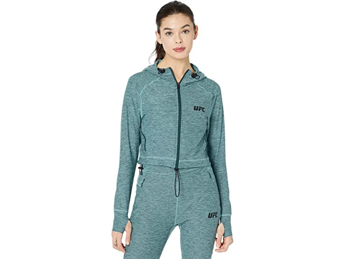 (取寄)ユーエフシーロングスリーブフルジップフーデットジャケットUFCLongSleeveFullZipHoodedJacketSlateGreen