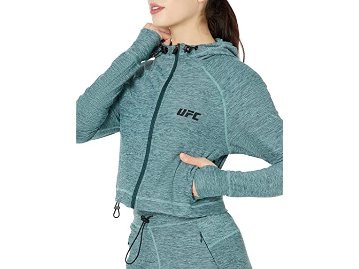 (取寄)ユーエフシーロングスリーブフルジップフーデットジャケットUFCLongSleeveFullZipHoodedJacketSlateGreen