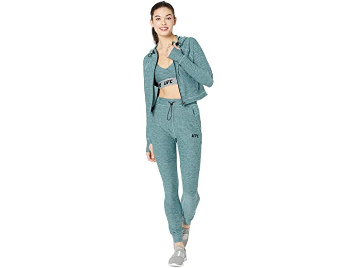 (取寄)ユーエフシーロングスリーブフルジップフーデットジャケットUFCLongSleeveFullZipHoodedJacketSlateGreen