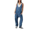 (取寄) フリーピープル レディース ハイ ローラー ジャンプスーツ Free People women High Roller Jumpsuit Sapphire Blue(4)