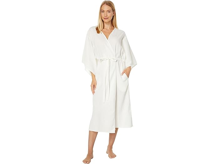 () ʥȥ ǥ 󥻥 饤ȥ åȥ  Natori women Natori Onsen Lightweight Cotton Robe White