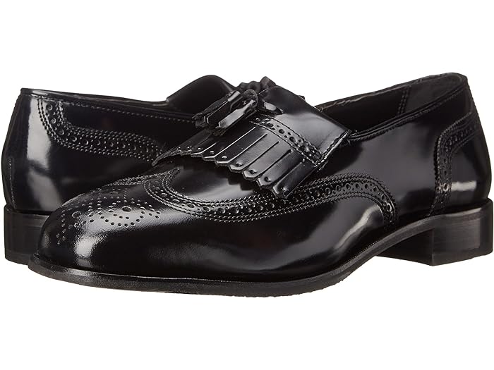 (取寄) フローシャイム メンズ レキシントン ウィングチップ タッセル スリッポン Florsheim men Lexington Wingtip Tassel Slip-On Black