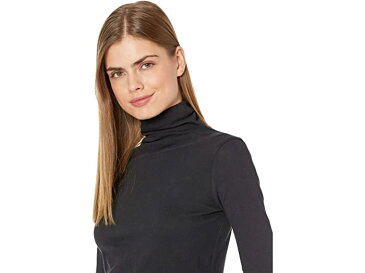 (取寄) ヴィンス エッセンシャル ロング スリーブ タートルネック Vince Essential Long Sleeve Turtleneck Black