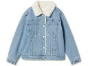 (取寄) マンゴ キッズ ガールズ リサ デニム ジャケット (ビッグ キッズ) MANGO Kids girls MANGO Kids Lisa Denim Jacket (Big Kids) Mid Denim