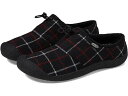 (取寄) キーン レディース ハウザー 3 スライド KEEN women KEEN Howser III Slide Black Plaid