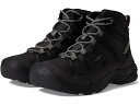 (取寄) キーン メンズ サーカディア ミッド ポラール KEEN men Circadia Mid Polar Black/Steel Grey(4)
