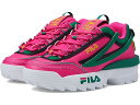 (取寄) フィラ キッズ ディスラプター リ エクスプ (ビッグ キッド) Fila kids Fila Disruptor II EXP (Big Kid) Pink Glow/Ultramarine Green/Gold Fusion