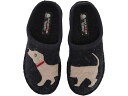 (取寄) ハフリンガー レディース ドギー スリッパ Haflinger women Haflinger Doggy Slipper Captains Blue