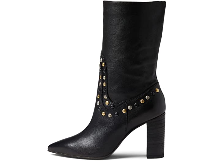 (取寄)フリーピープルスタデッドダコタヒールブートFreePeopleStuddedDakotaHeelBootBlack