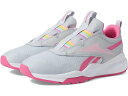 (取寄) リーボックキッズ ガールズ Xt スプリンター スリップ (リトル キッド/ビッグ キッド) Reebok Kids girls Reebok Kids XT Sprinter Slip (Little Kid/Big Kid) Pure Grey/True Pink/White