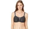 (取寄) アニータ レディース パフォーマンス ワイヤーX マキシマム サポート スポーツ ブラ Anita women Performance WireX Maximum Support Sports Bra Black/Anthracite(4)