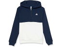 (取寄) アディダス ゴルフ キッズ キッズ カラーブロック ブーディ (リトル キッズ/ビッグ キッズ) adidas Golf Kids kids adidas Golf Kids Color-Block Hoodie (Little Kids/Big Kids) Collegiate Navy