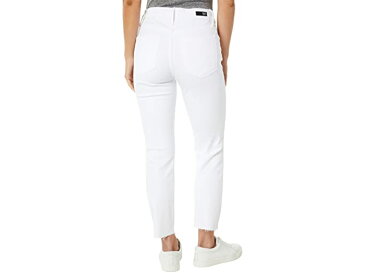 (取寄) カット フロム ザ クロス レディース ハイライズ ファブ マム ロー ヘム イン ホワイト KUT from the Kloth women Rachael High-Rise Fab AB Mom Raw Hem in Optical White Optical White