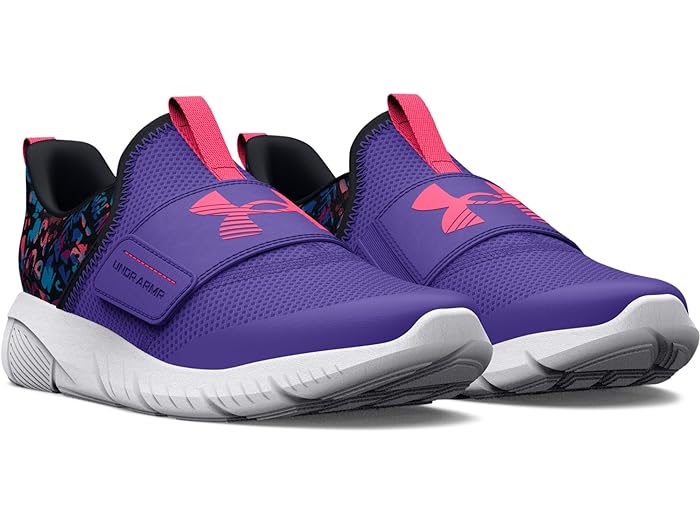 (取寄) アンダーアーマー シューズ キッズ フラッシュ Under Armour Kids girls Flash (Little Kid) Electric Purple/Black/Pink Shock