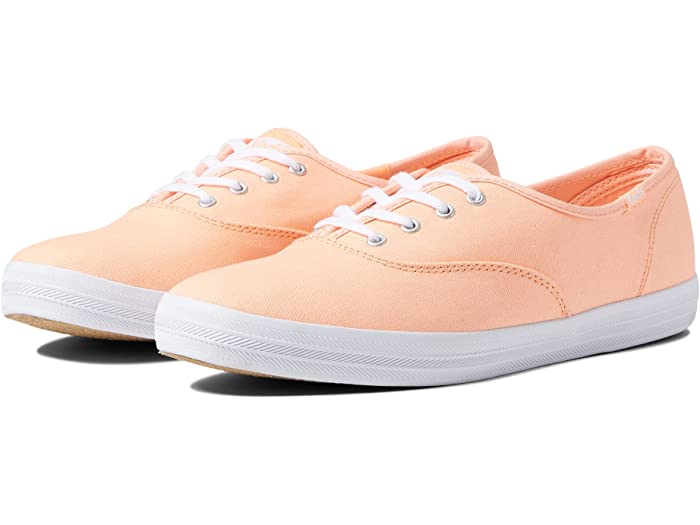 (取寄) ケッズ レディース チャンピオン シーズナル キャンバス Keds women Champion Seasonal Canvas Neon Coral