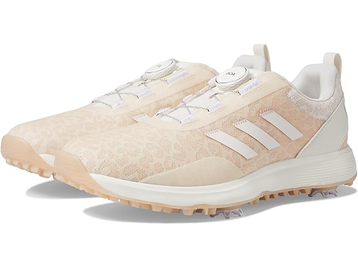 (取寄) アディダス ゴルフシューズ レディース S2G 23 ボア ゴルフシューズ 大きいサイズ adidas Golf women 大きいサイズ adidas Golf S2G 23 Boa Golf Shoes Chalk White/Chalk White/Wonder Quartz