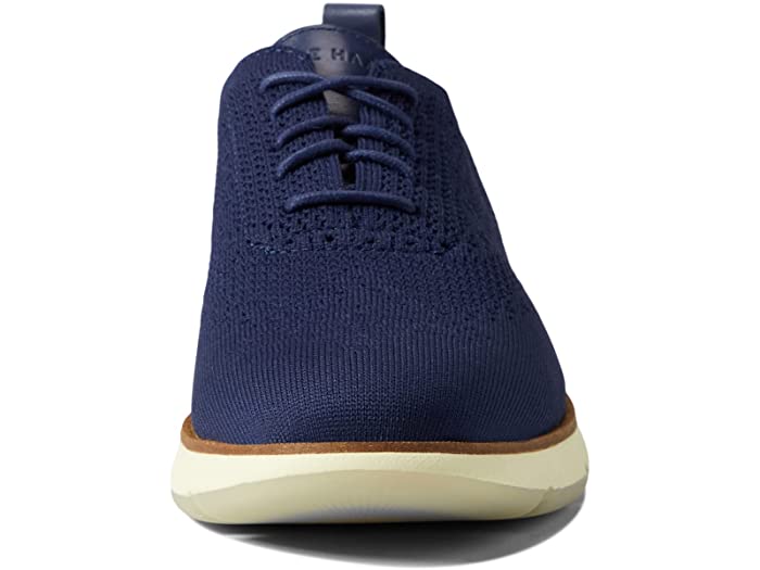 (取寄)コールハーンゼログランドステッチライトオックスフォードColeHaan4.ZerograndStitchliteOxfordMarineBlueKnit/VibrantOrange