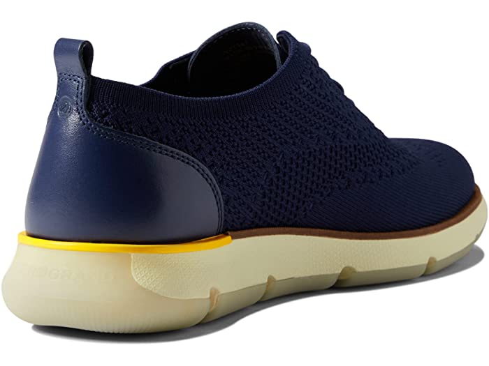 (取寄)コールハーンゼログランドステッチライトオックスフォードColeHaan4.ZerograndStitchliteOxfordMarineBlueKnit/VibrantOrange