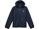 (取寄) エルエルビーン キッズ マウンテン バウンド リバーシブル フーデット ジャケット (ビッグ キッズ) L.L.Bean kids L.L.Bean Mountain Bound Reversible Hooded Jacket (Big Kids) Carbon Navy/Soapstone