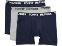 (取寄) トミーヒルフィガー メンズ ステイトメント フレックス ボクサー ブリーフ 3-パック Tommy Hilfiger men Tommy Hilfiger Statement Flex Boxer Brief 3-Pack Dark Navy