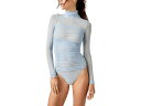 (取寄) フリーピープル レディース アンダー イット オール ボディスーツ Free People women Free People Under It All Bodysuit Silver Blues