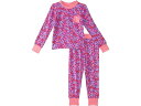 (取寄) ハットレイ キッズ ガールズ ワイルド フラワー バンブー パジャマ セット (トドラー/リトル キッズ/ビッグ キッズ) Hatley Kids girls Hatley Kids Wild Flowers Bamboo Pajama Set (Toddler/Little Kids/Big Kids) Purple