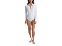 (取寄) コマンドー レディース クラシック ボタンダウン ボディスーツ BDS205 Commando women Commando Classic Button-Down Bodysuit BDS205 White