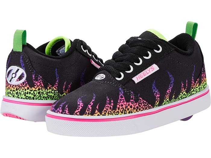 (取寄) ヒーリーズ ガールズ Pro20 プリンツ (リトル キッド/ビッグ キッズ/アダルト) Heelys girls Heelys Pro20 Prints (Little Kid/Big Kid/Adult) Black/White/Neon Pink