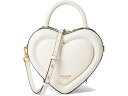 () PCgXy[h fB[X sb^[ p^[ X[X U[ 3-D n[g NX{fB Kate Spade New York women Kate Spade New York Pitter Patter Smooth Leather 3-D Heart Crossbody Cream