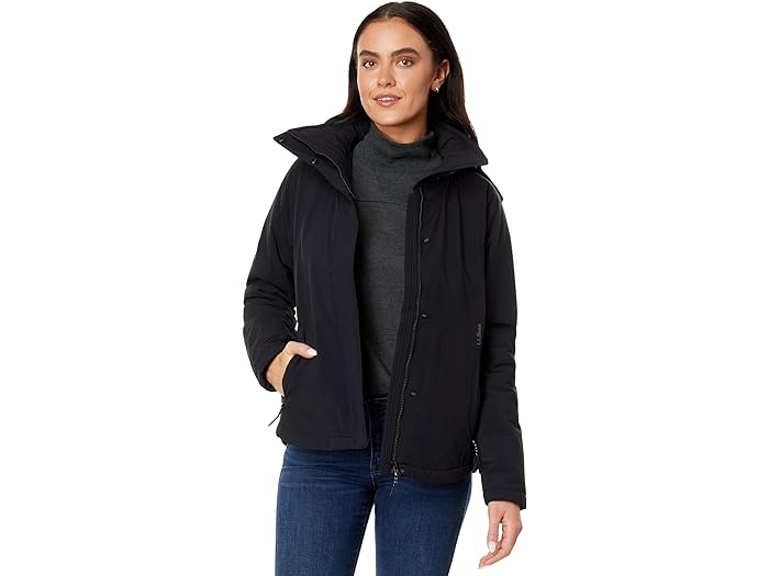 (取寄) エルエルビーン レディース バック ベイ インサレーテッド ジャケット L.L.Bean women L.L.Bean Back Bay Insulated Jacket Midnight Black