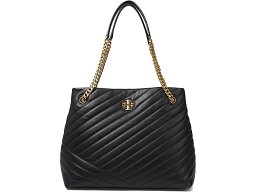 (取寄) トリーバーチ レディース キラ シェブロン トート Tory Burch women Tory Burch Kira Chevron Tote Black