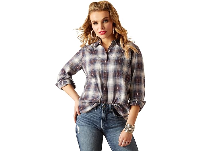 () AAbg fB[X A r[ W[ Vc Ariat women Ariat Real Billie Jean Shirt Folkstone