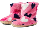 (取寄) ハットレイ キッズ ガールズ コンフェティ ハーツ フリース スリッパ (トドラー/リトル キッド) Hatley Kids girls Hatley Kids Confetti Hearts Fleece Slippers (Toddler/Little Kid) Pink