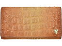 () AkVJ fB[X 1150 gv tH[h Rfid Nb` EHbg Anuschka women Anuschka 1150 Triple Fold Rfid Clutch Wallet Croc Embossed Caramel