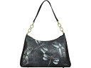 () AkVJ fB[X z[{[ EBY `FC Xgbv Anuschka women Anuschka 707 Hobo with Chain Strap Tooled Dragonfly Meadow Pewter