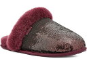 (取寄) アグ レディース スカフェット リ ミラー ボール UGG women UGG Scuffette II Mirror Ball Wild Grape