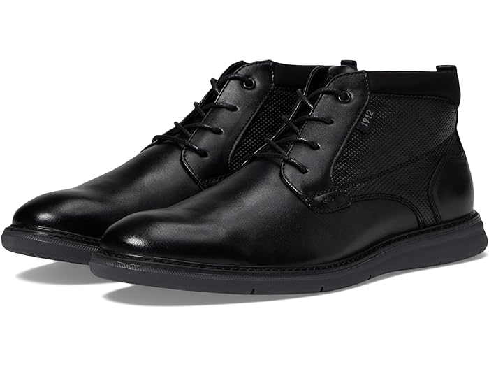 (取寄) ナン ブッシュ メンズ チェイス プレーン トゥ チャッカ コンテンポラリー ファッション ブーツ Nunn Bush men Chase Plain Toe Chukka Contemporary Fashion Boot Black