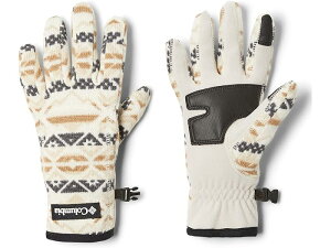 (取寄) コロンビア レディース ウォーセーター ウェザー グローブ Columbia women Columbia Wosweater Weather Gloves Chalk Checkered Peaks