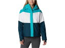 (取寄) コロンビア レディース ティプトン ピーク リ インサレーテッド ジャケット Columbia women Columbia Tipton Peak II Insulated Jacket Bright Aqua/White/Night Wave