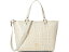 (取寄) アヌシュカ レディース ミディアム トート 693 Anuschka women Anuschka Medium Tote 693 Croco Embossed Cream Gold