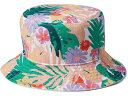 (取寄) ロキシー キッズ ガールズ TW ジャスミン パラダイス バケット ハット (リトル キッズ) Roxy Kids girls Roxy Kids TW Jasmine Paradise Bucket Hat (Little Kids) Mint Tropical Trails