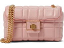 (取寄) ケイトスペード レディース エブリン キルテッド レザー スモール ショルダー クロスボディ Kate Spade New York women Kate Spade New York Evelyn Quilted Leather Small Shoulder Crossbody Pink Dune