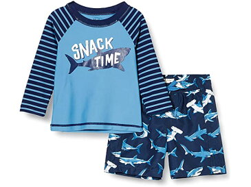 (取寄) ハットレイ ボーイズ ボーイズ ラッシュ ガード Hatley boys Boys Rash Guard Deap-sea Sharks