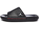 (取寄) ジョーダンキッズ ボーイズ ジョーダン プレイ スライド (ビッグ キッド) Jordan Kids boys Jordan Kids Jordan Play Slide (Big Kid) Black/University Red/Photon Dust