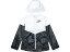 (取寄) ナイキ キッズ ガールズ ウインドランナー ジャケット Nike Kids Windrunner Jacket White/Black/Black