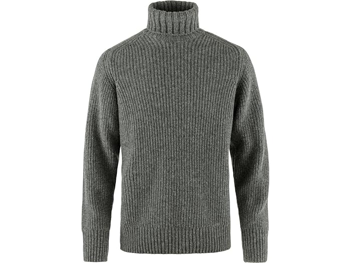 () tF[[x Y [[ lbN Z[^[ Fjllrven men Fjallraven Ovik Roller Neck Sweater Grey/Melange