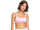 () LV[ fB[X ACh C U T ubg Roxy women Roxy Island In The Sun Bralette Bright White Sun Struck