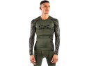 (取寄) ヴェヌム メンズ UFC オーセンティック ファイト ウィーク ロング スリーブ ラッシュガード VENUM men VENUM UFC VENUM Authentic Fight Week Long Sleeve Rashguard Khaki