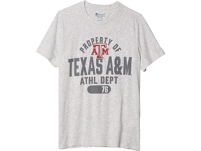 () ԥ å å å ƥ A&M  ե ǥ Ⱦµ T Champion College Kids kids Champion College Kids Texas A&M Aggies Field Day Short Sleeve Tee (Big Kids) Oxford Heather